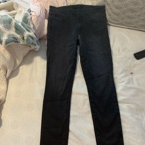Joes Skinny Ankle Black Jeans